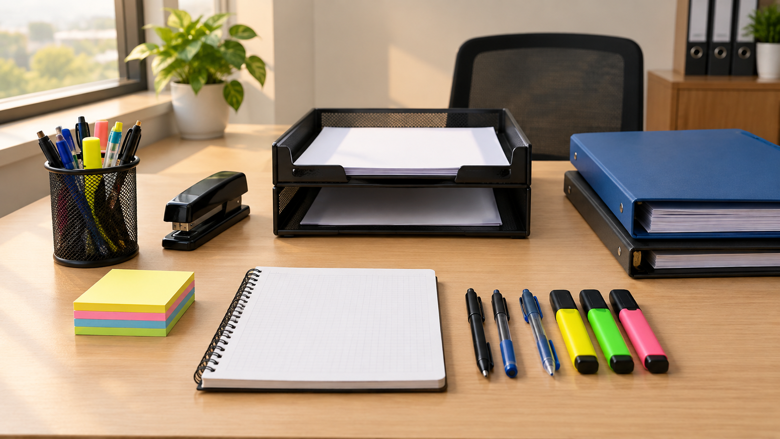 5 Must-Have Office Stationery for a Well-Organized Workplace