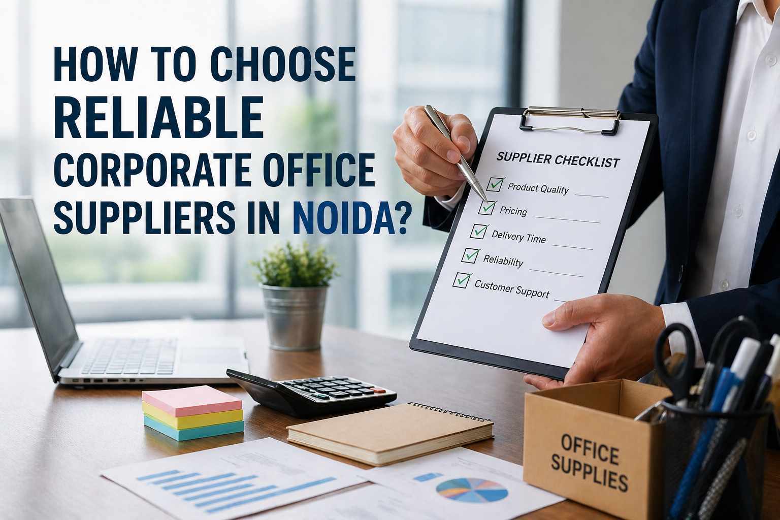 How to Choose Reliable Corporate Office Suppliers in Noida?