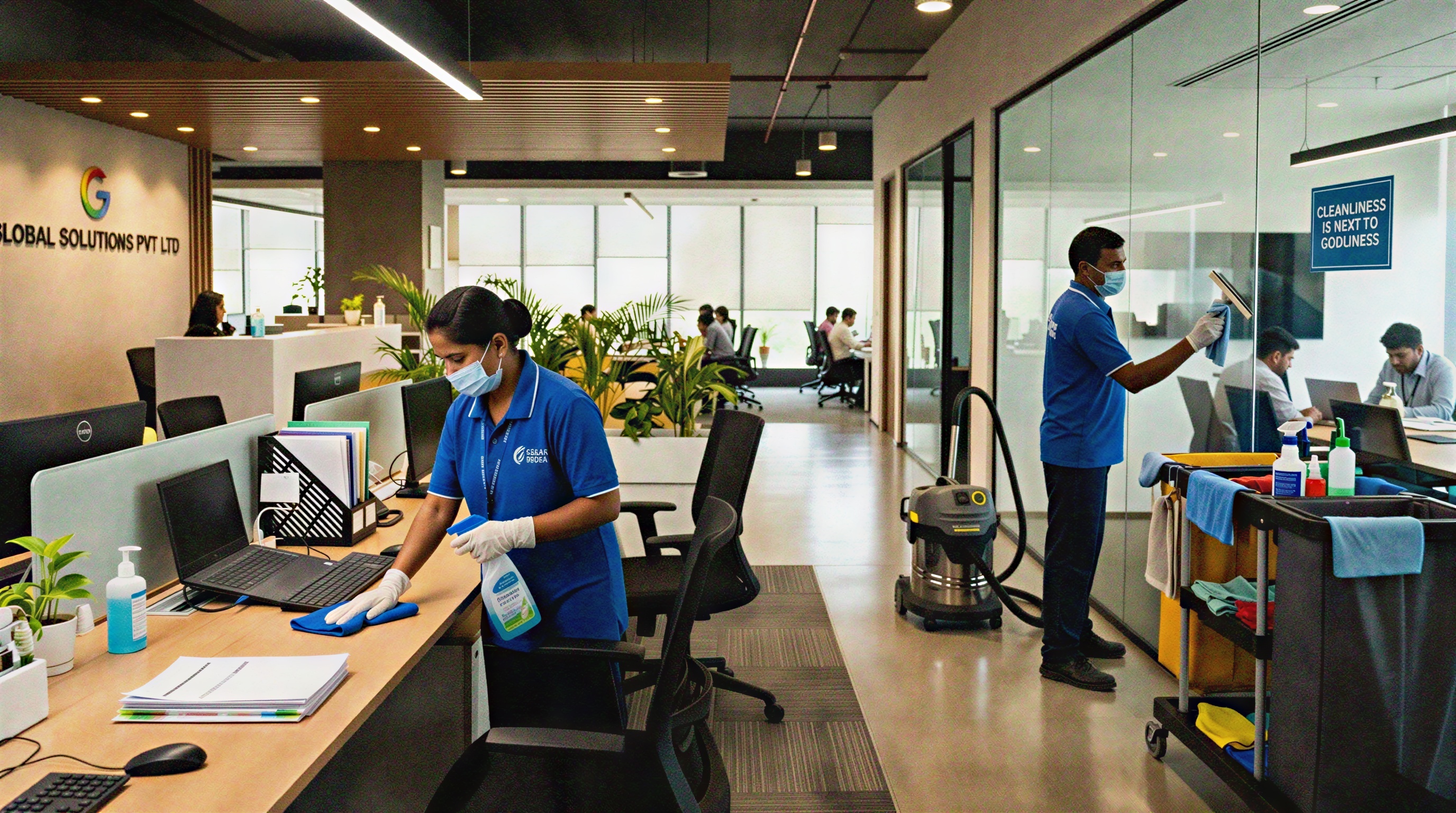 The Smart Way to Maintain Spotless Homes and Workplaces