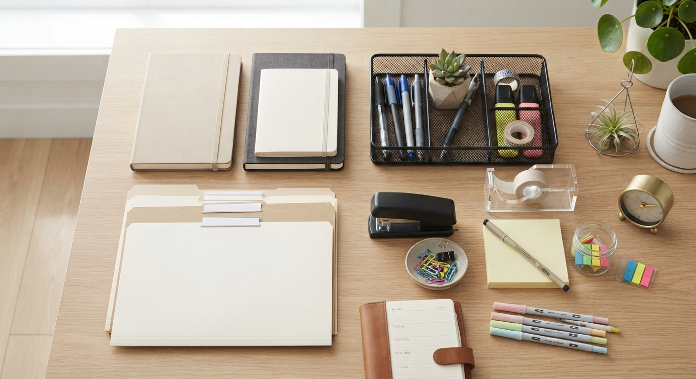 Top Office Stationery Products for a Productive Workplace