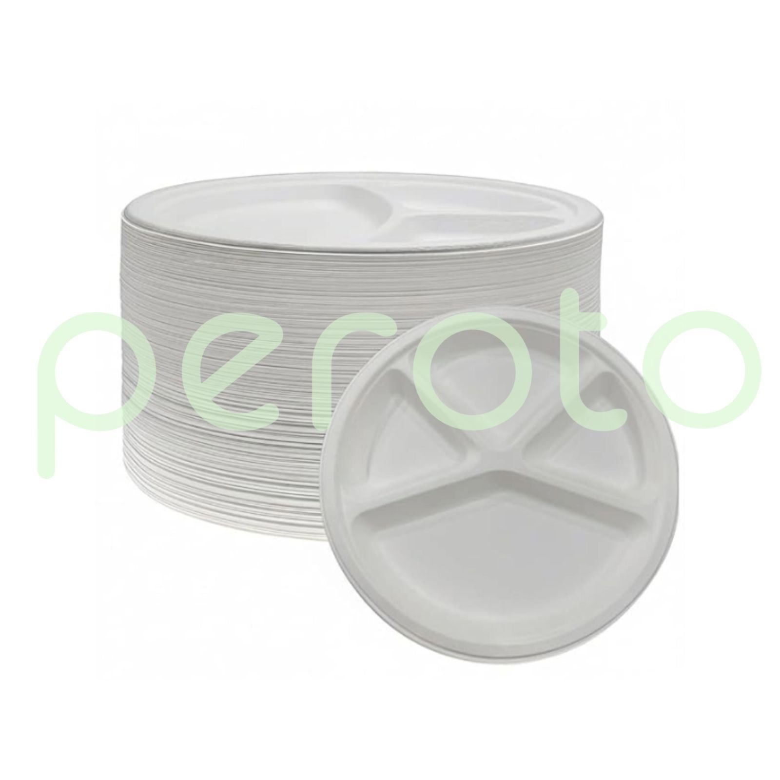 Disposable Compartment Plate