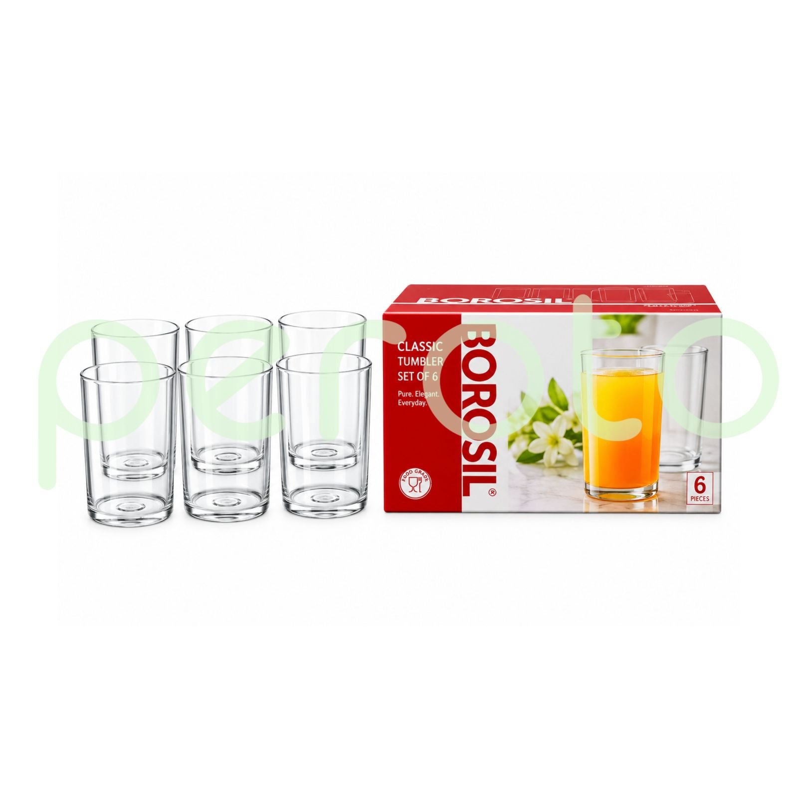Borosil Water Glasses