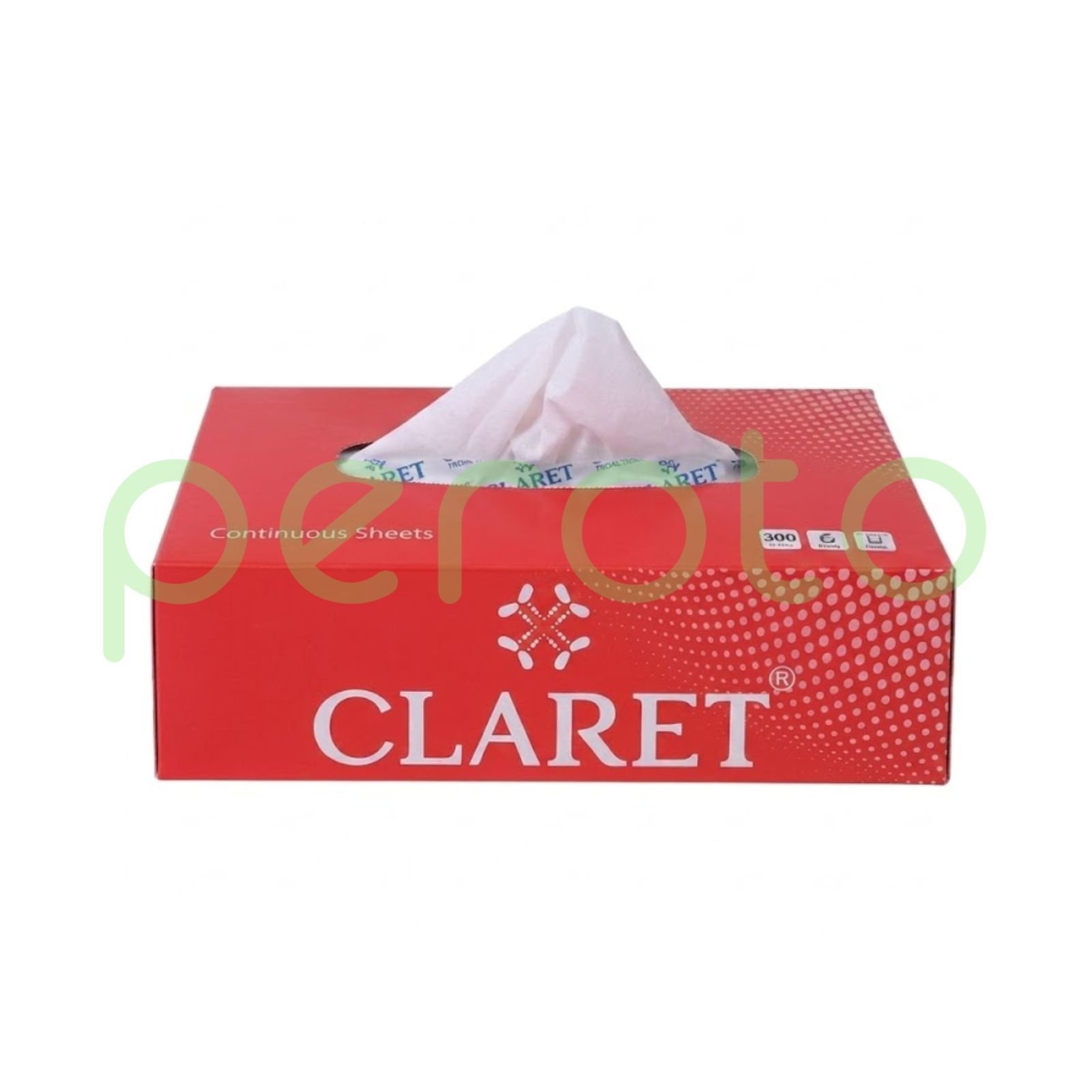 Claret Face Tissue